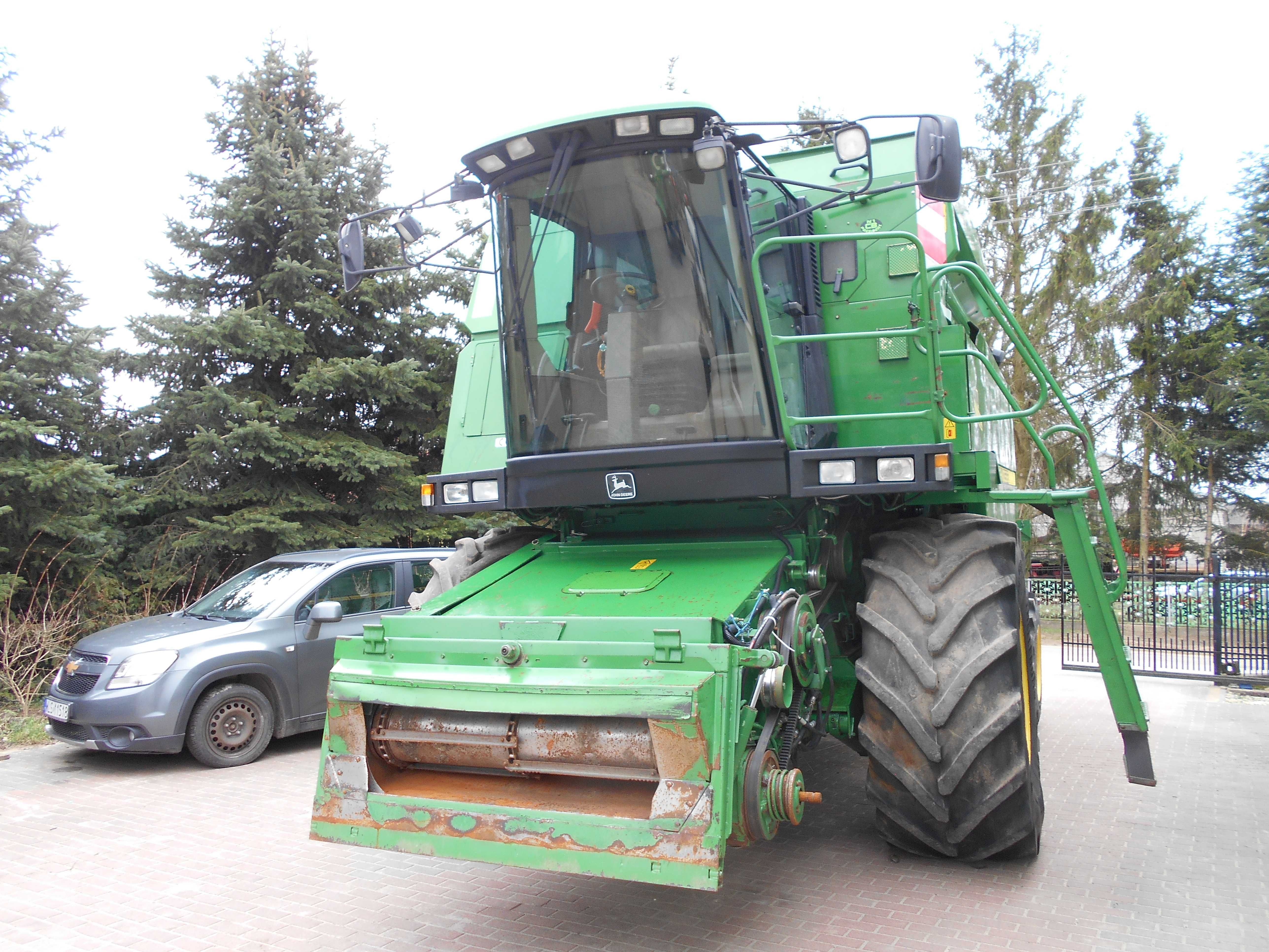 Kombajn John Deere 2258 Hillmaster 4x4 rok prod. 1999