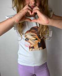 Літні костюми на дівчинку 2-8 років шорти футболка лосіни