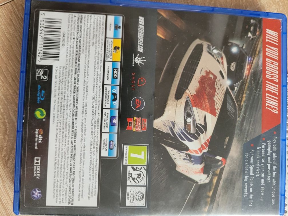 Need for speed rivals gra ps4