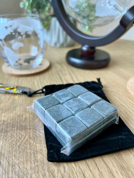 Набор для виски Globus Malatec Графин + 2 стакана + камни охлаждающие