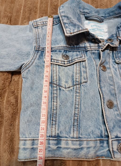 Джинсова куртка/джинсівка для дівчинки 6-9 міс Primark