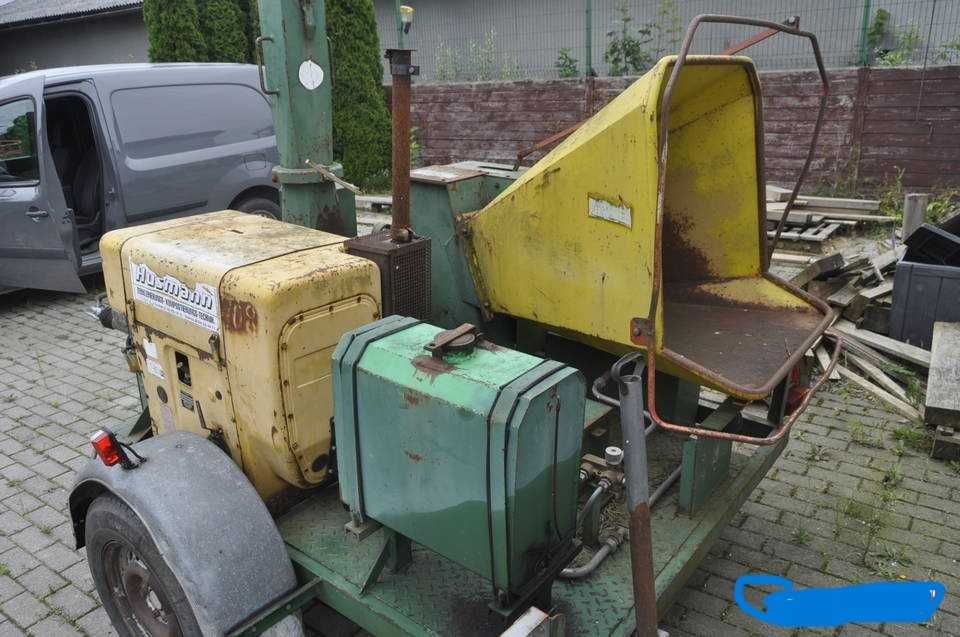 Rębak spalinowy husmann h6m2 . Silnik 3 cylindrowy hatz