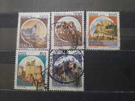 znaczki pocztowe Włochy architektura