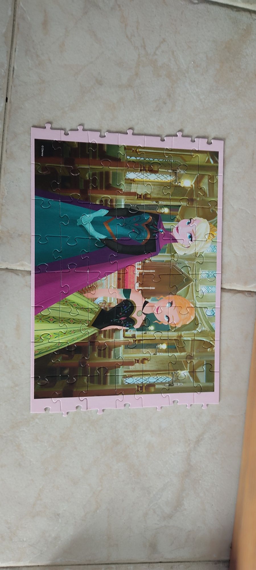 9 Puzzles da Frozen - 348 peças