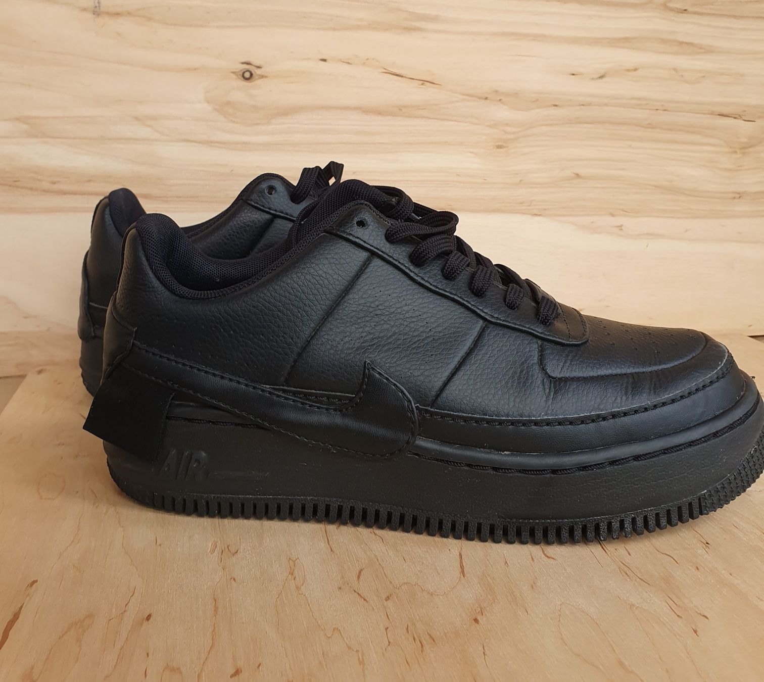 Кросівки nike air force 1 af1 jester xx "triple black" розмір 37,5