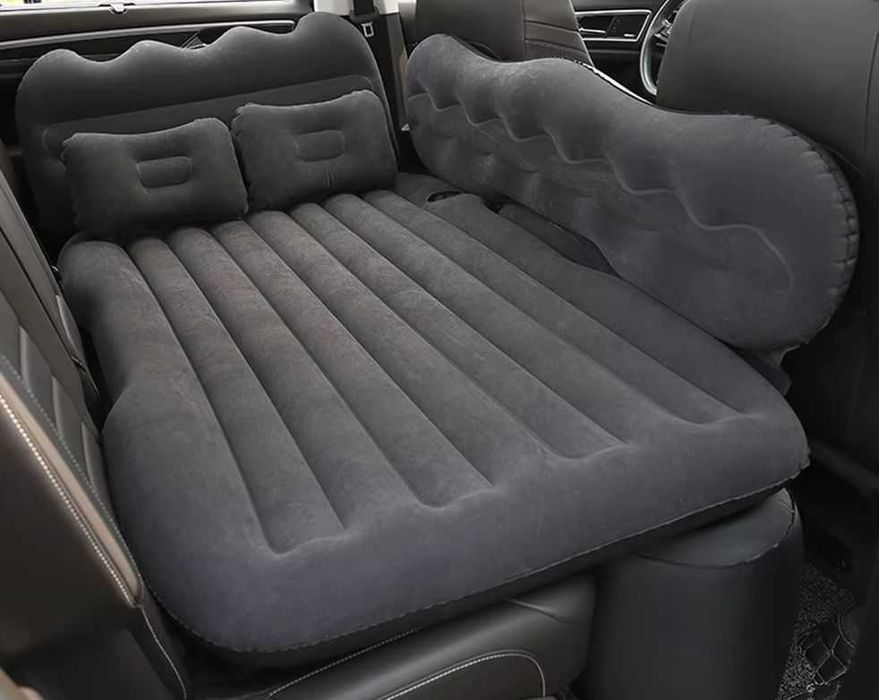 Materac do Auta samochodu z oparciem + pompka 12V poduszki