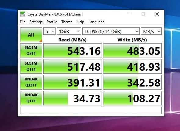 SSD 480gb Samsung PM863. 2.5" sata3 tlc 7mm. б.у.хорошее состояние.