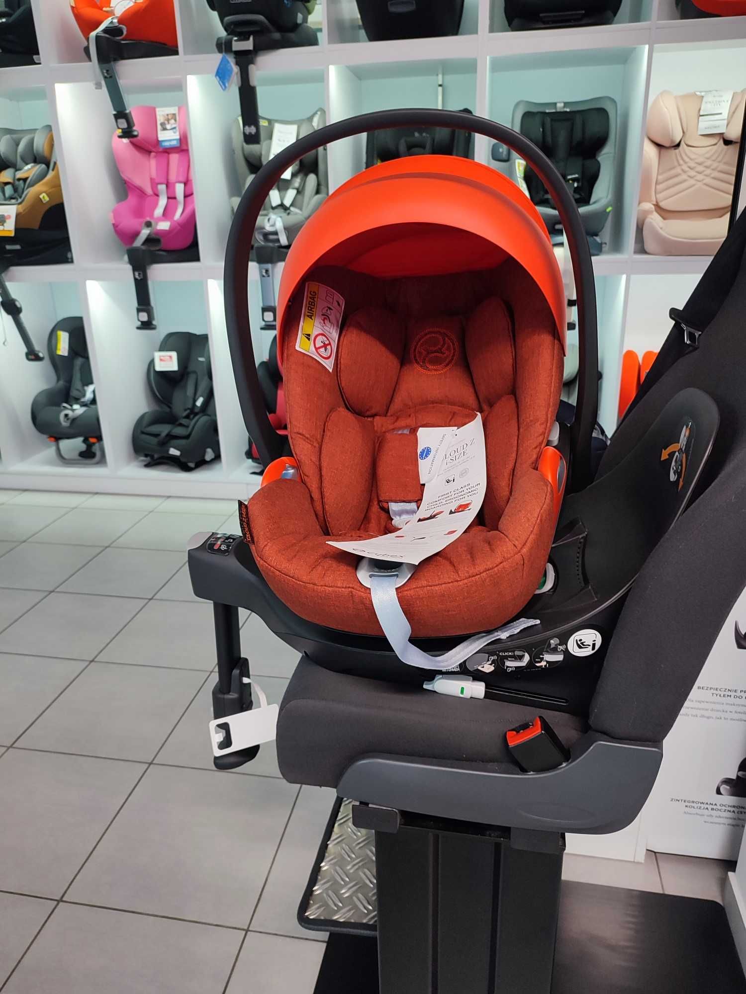 WYPRZEDAŻ! Cybex Cloud Z PLUS i-Size + obrotowa baza NOWY