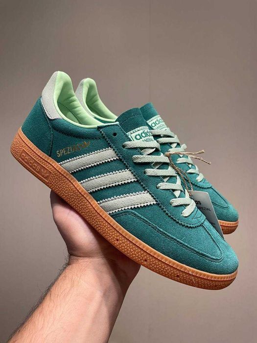 Кросівки Adidas Handball Spezial Collegiate Green premium i97