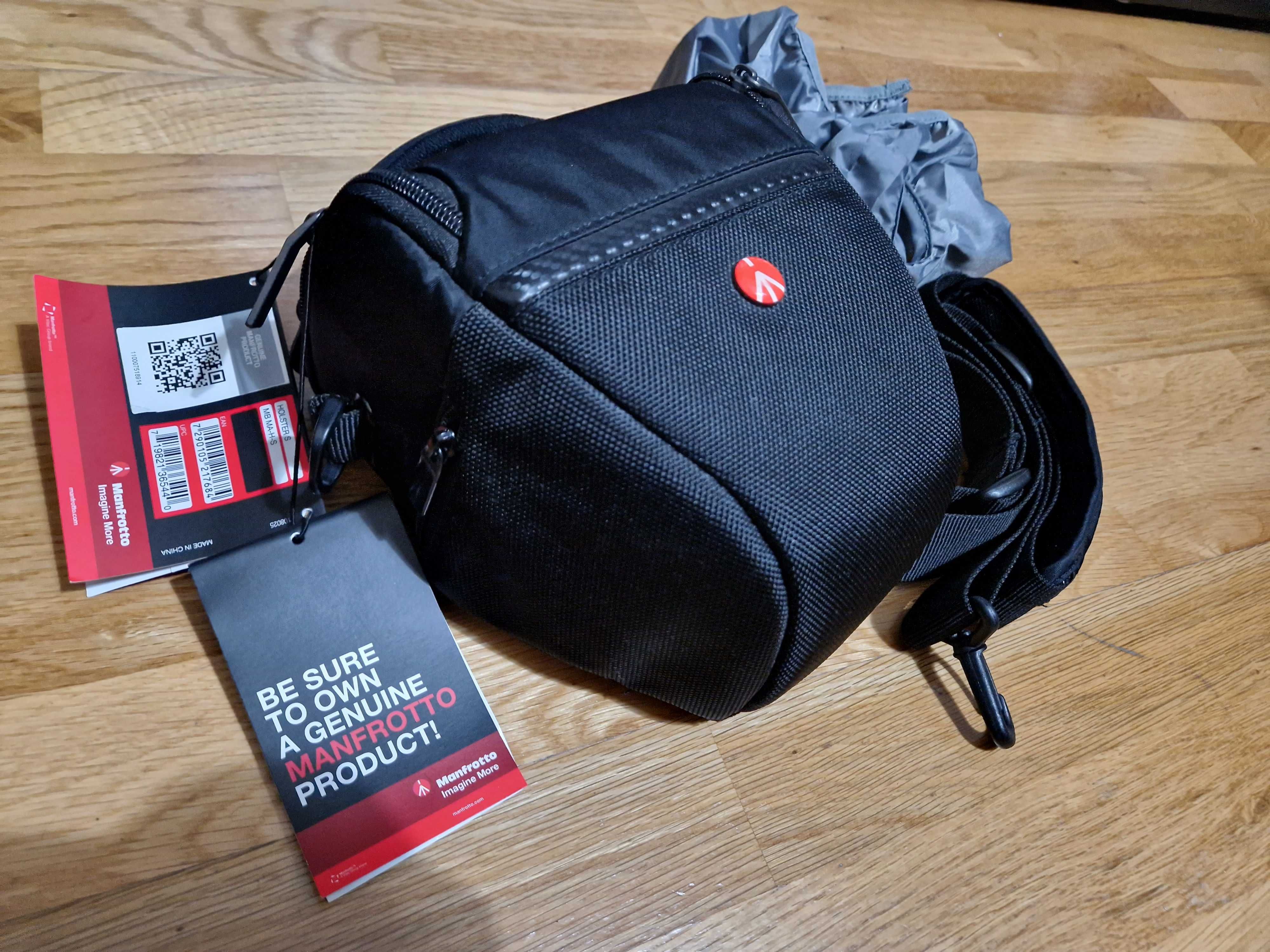 Bolsa máq. fotografica - MANFROTTO nova nova Holster S Preto - NOVO