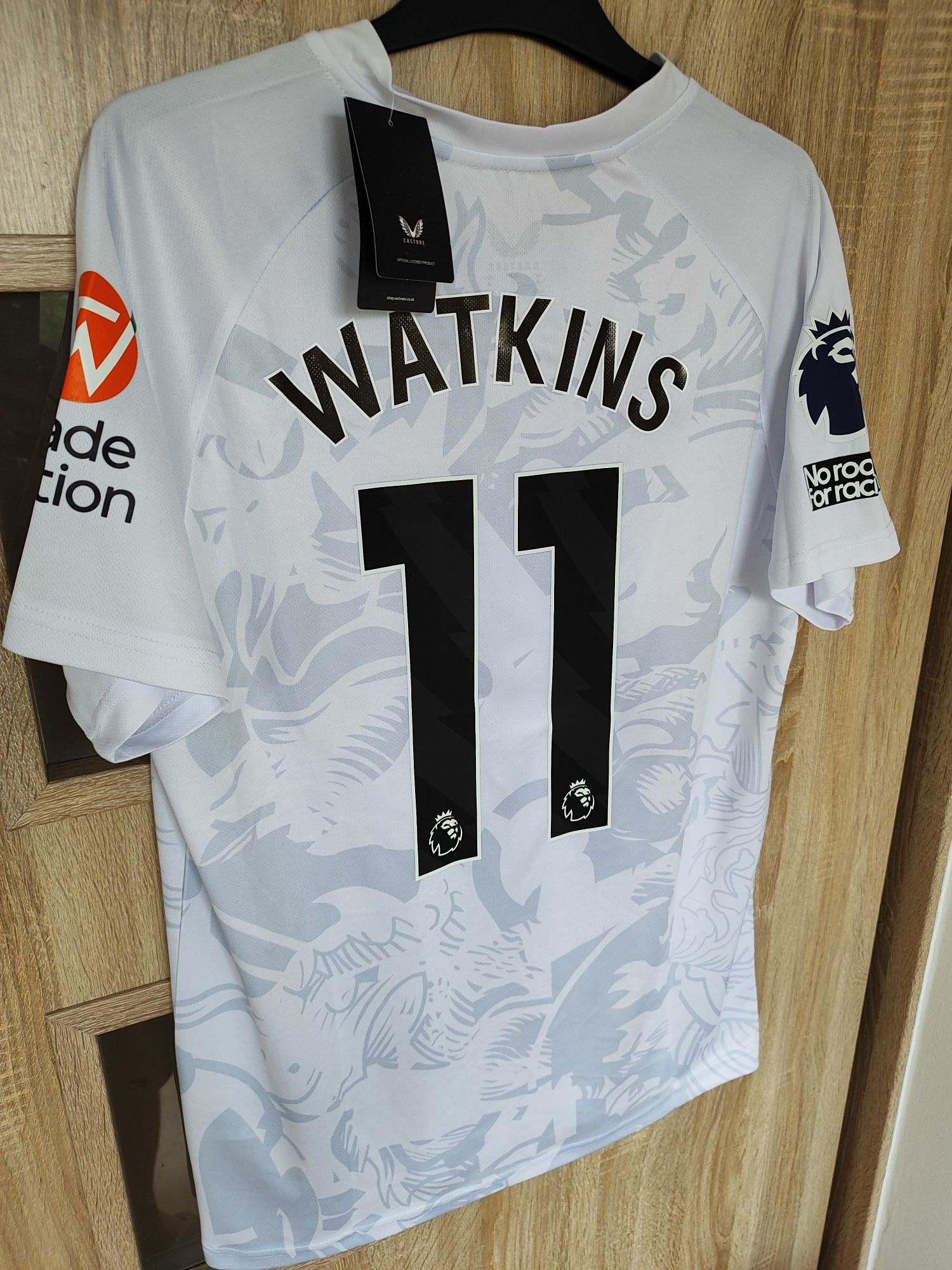 Koszulka piłkarska męska Castore Aston Villa 2023/24 r. M #11 Watkins
