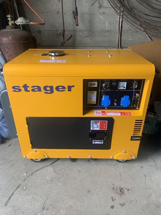 Дизельный генератор Stager DG 5500S + ATS (5 кВт)