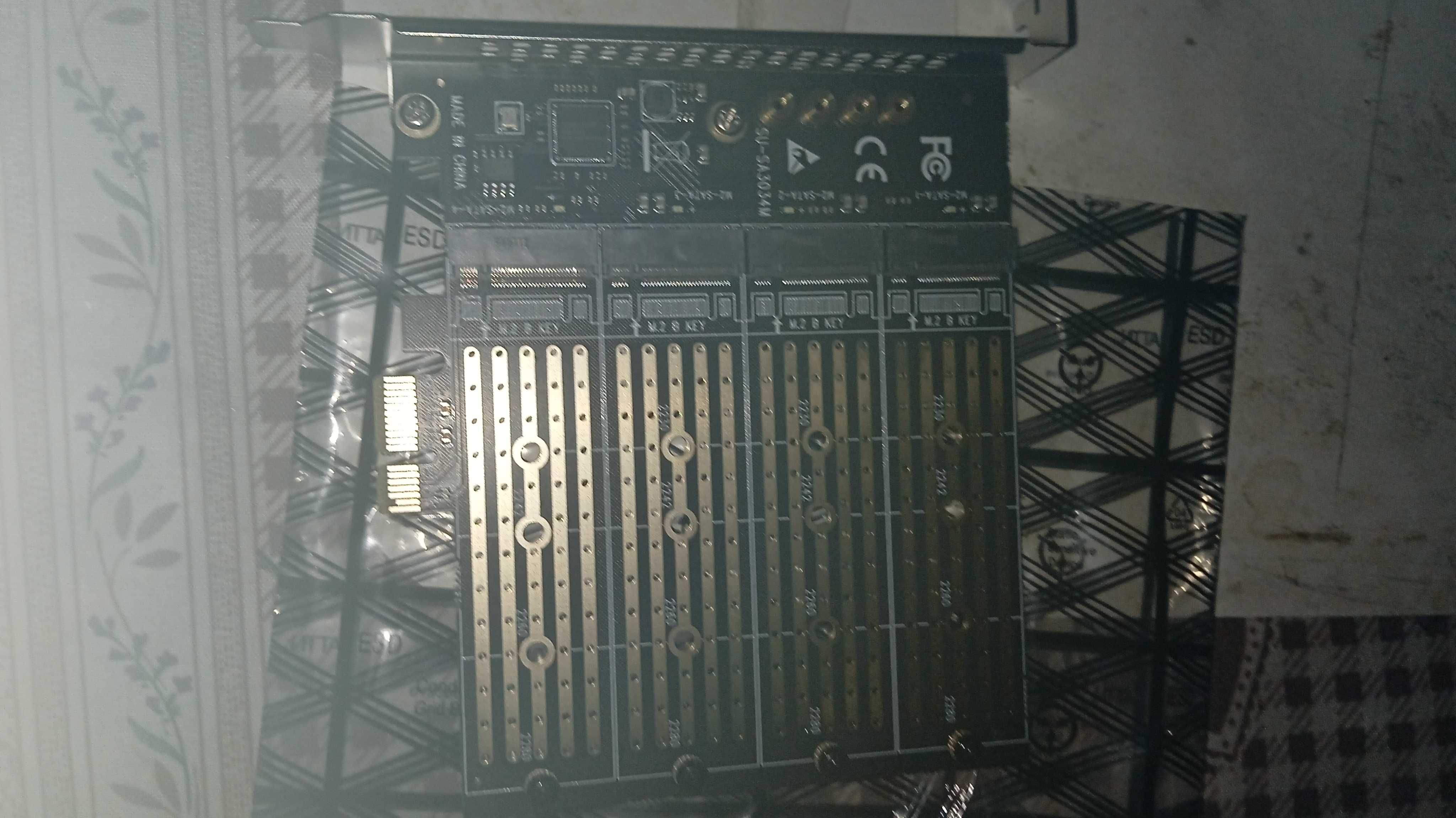 Adaptador para discos M2 MVME Pciex2