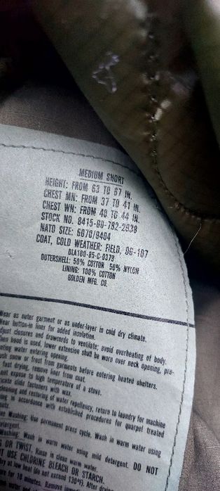 Kurtka US Army M65 Medium-Short