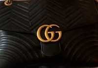 Gucci Marmont large ekskluzywna czarna torebka