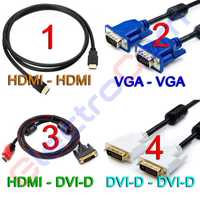 Відео кабель HDMI, VGA, DVI - різні