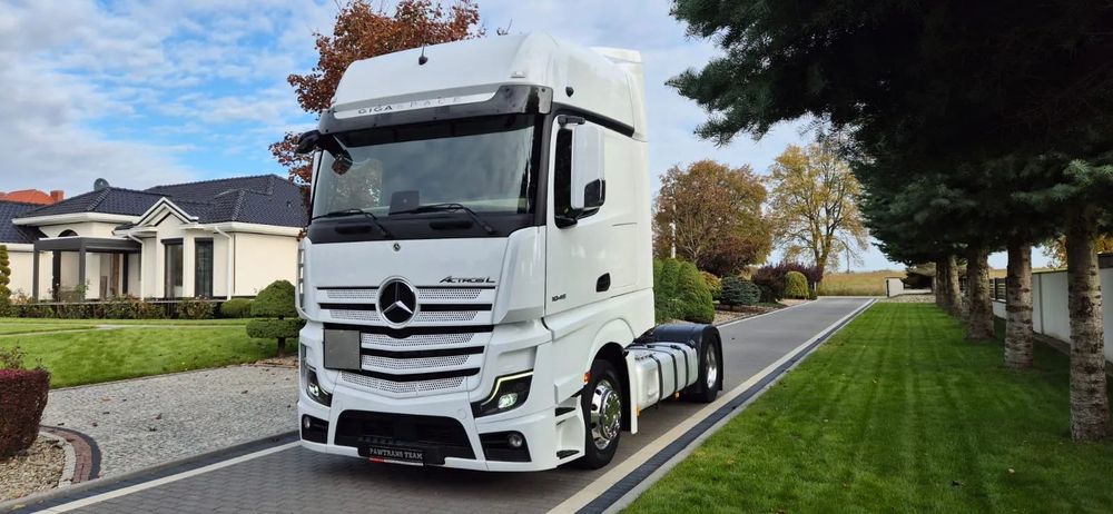 Mercedes-Benz MERCEDES-BENZ///ACTROS///L/// GIGA SPACE///1845///MP5///LOW DECK///MEGA///SALONKA///KLIMATYZACJA POSTOJOWA///ALUFELGI///WAGA/// STAN BARDZO DOBRY