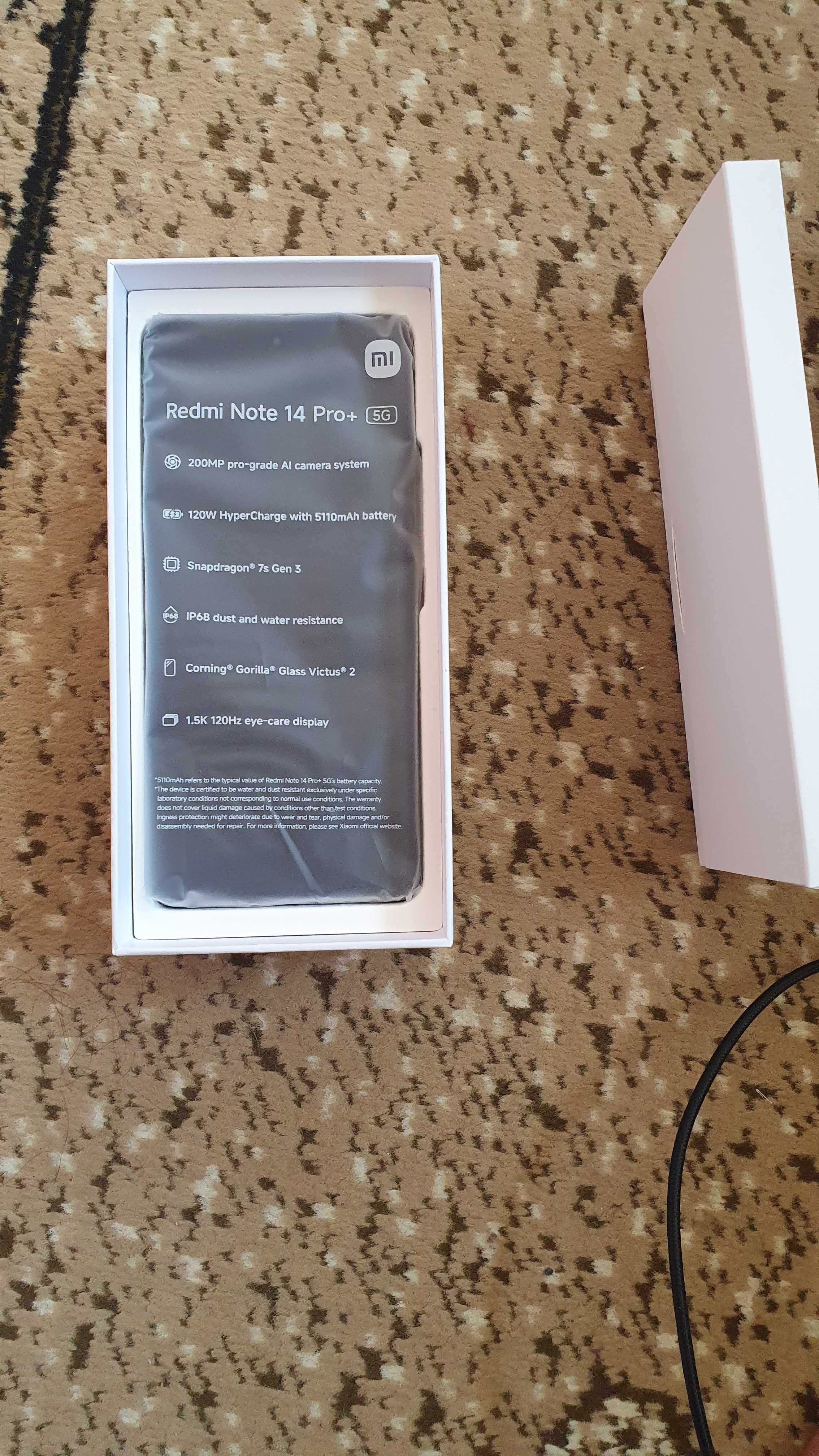 Смартфон Xiaomi Redmi Note 14 Pro+ 5G 8/256Gb Black Global version