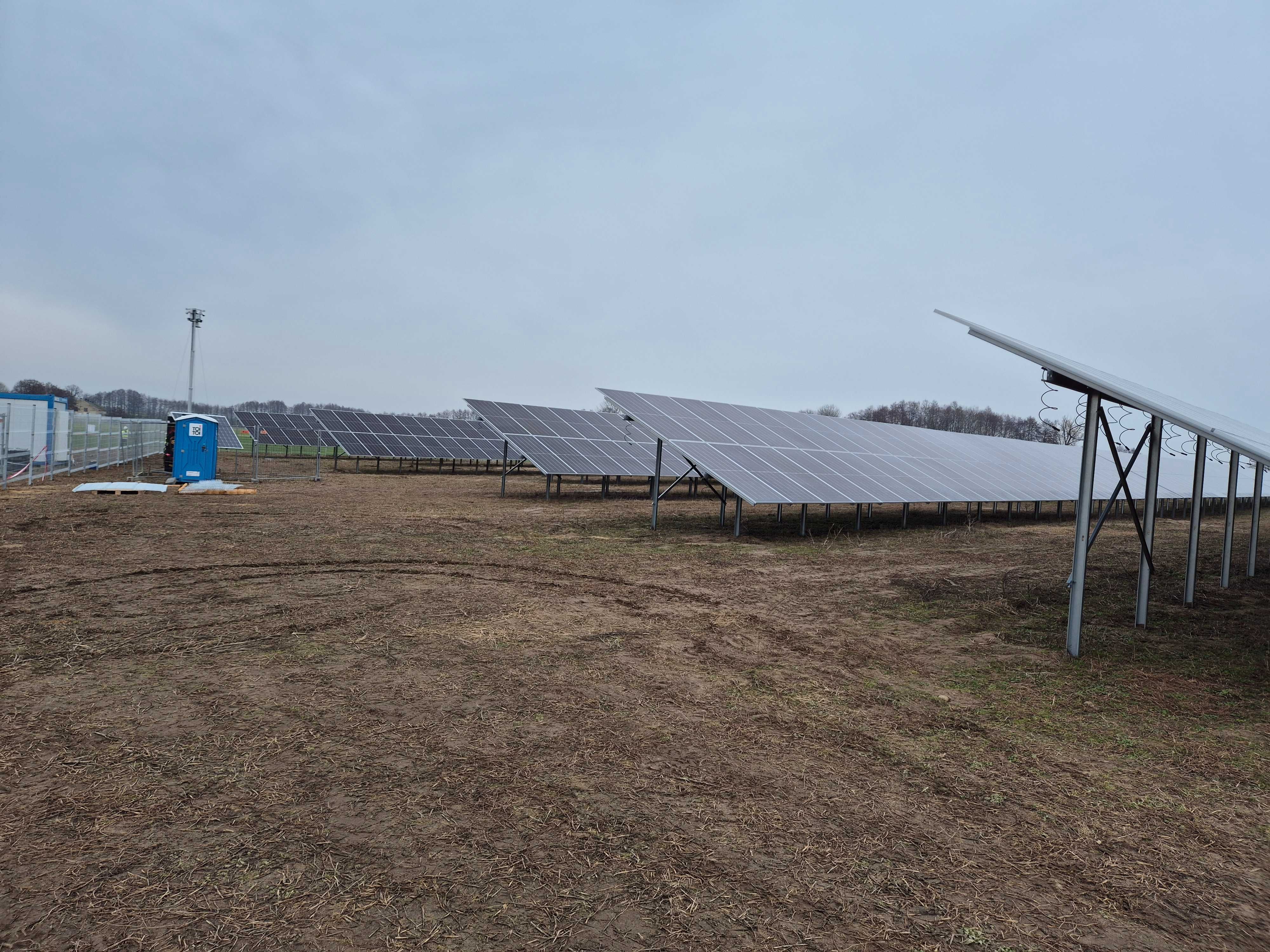 Fotowoltaika 10kWp + Magazyn energii 15kWh wraz z montażem na gruncie