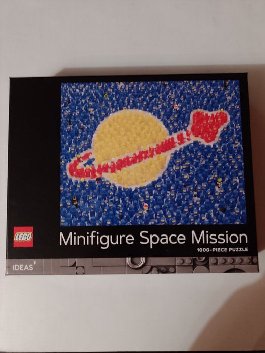 Lego puzzle 1000 elementów ideas minifigure space mission Nowe
