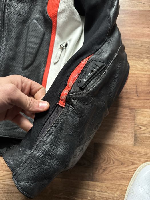 Мотокуртка кожаная Alpinestars Missile Air,размер 54 (XL), сост. супер