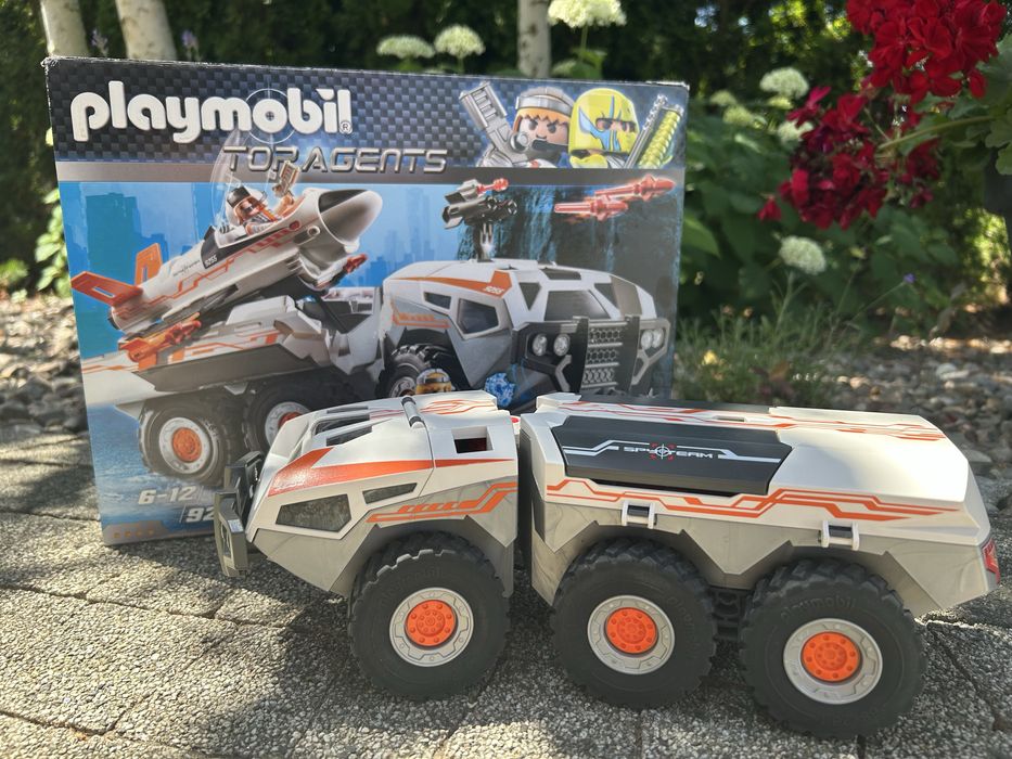 Playmobil Top Agents 9255 wehikul bojowy Spy Team / amfibia samolot