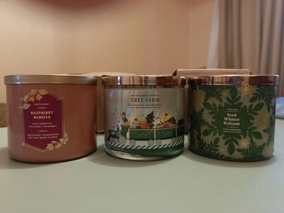 Аромасвечи оригинал Bath & Body Works