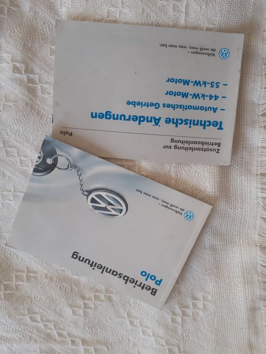 Instrukcja obsługi do samochodu VW Polo