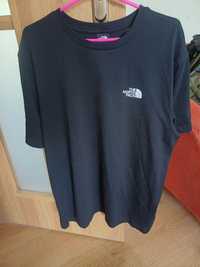 The north face t-shirt czarny męski nowy.