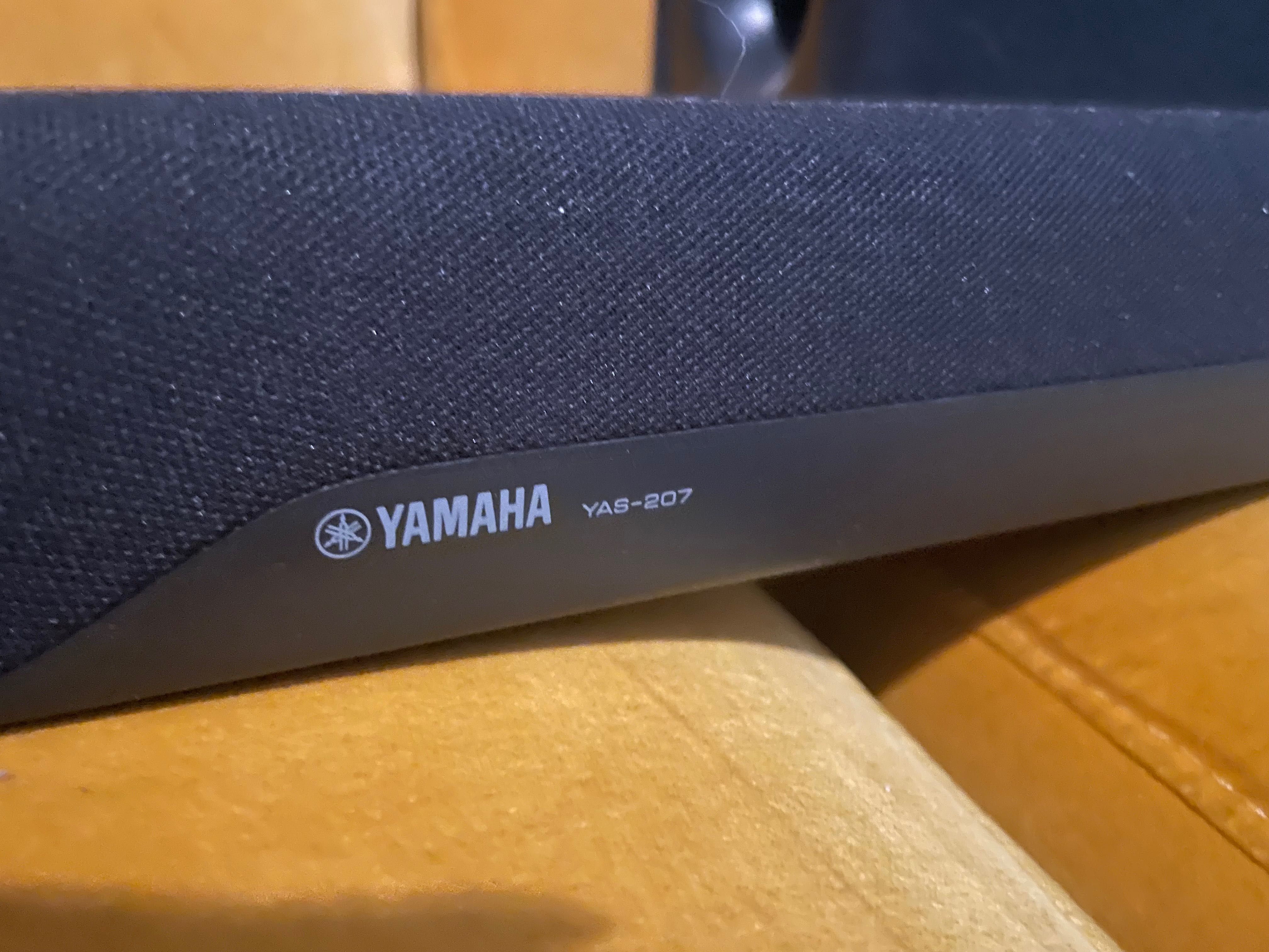 Yamaha YAS-207 soundbar + subwoofer Bluetooth
