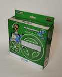 HORI Mario Kart 8 Racing Wheel  – Luigi Edition do Wii U, komplet
