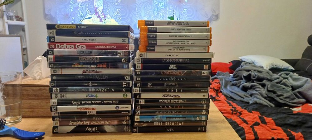 Kolekcja 36 pudełkowych gier PC (OPIS!)