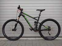Rower full Ghost Kato FS 3 rozmiar L koła 27,5 napęd 2x10 Deore XT