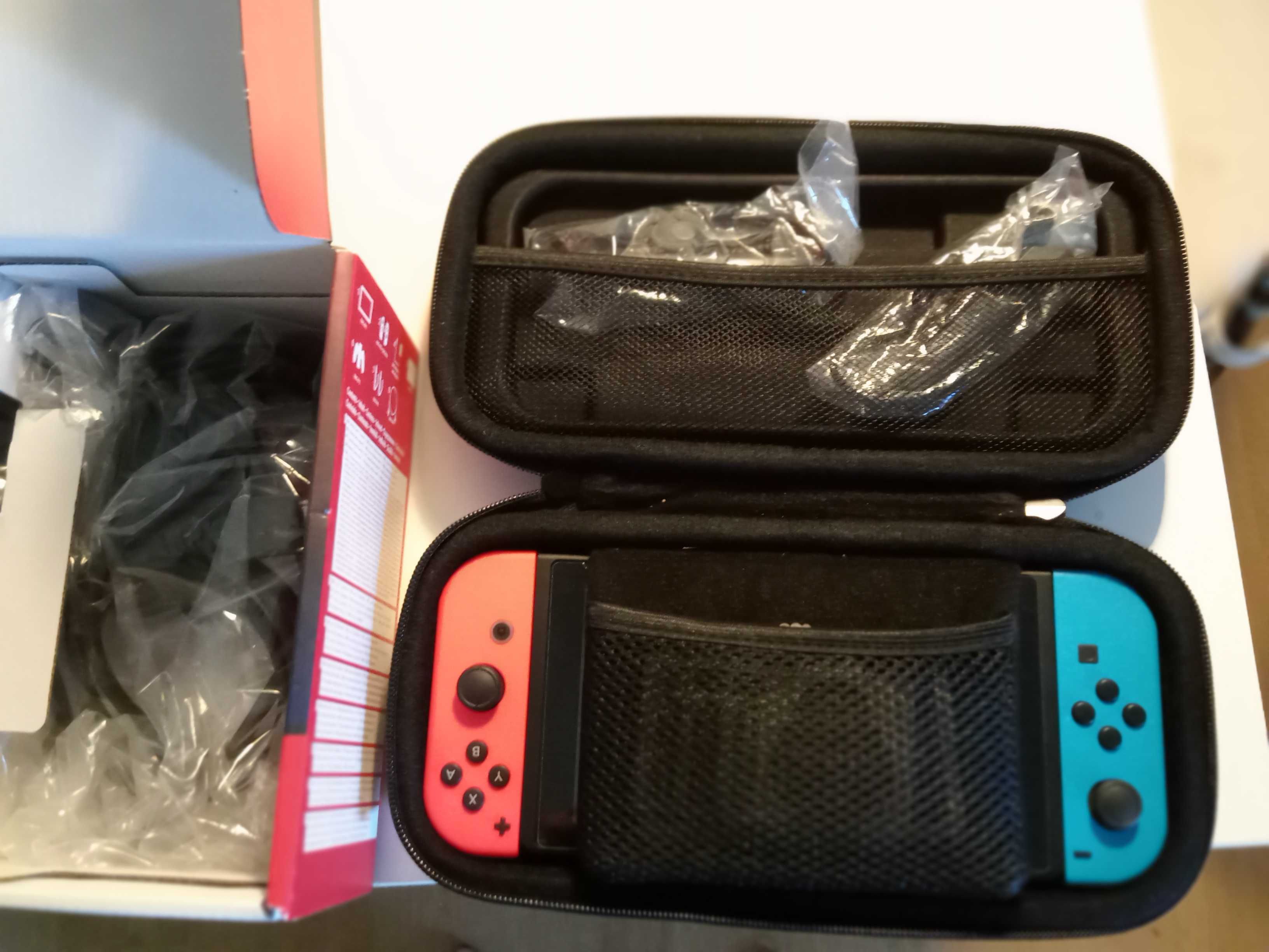 Vendo Nintendo Switch+Jogo Luigys Mansion 3+Mala transporte tudo novo