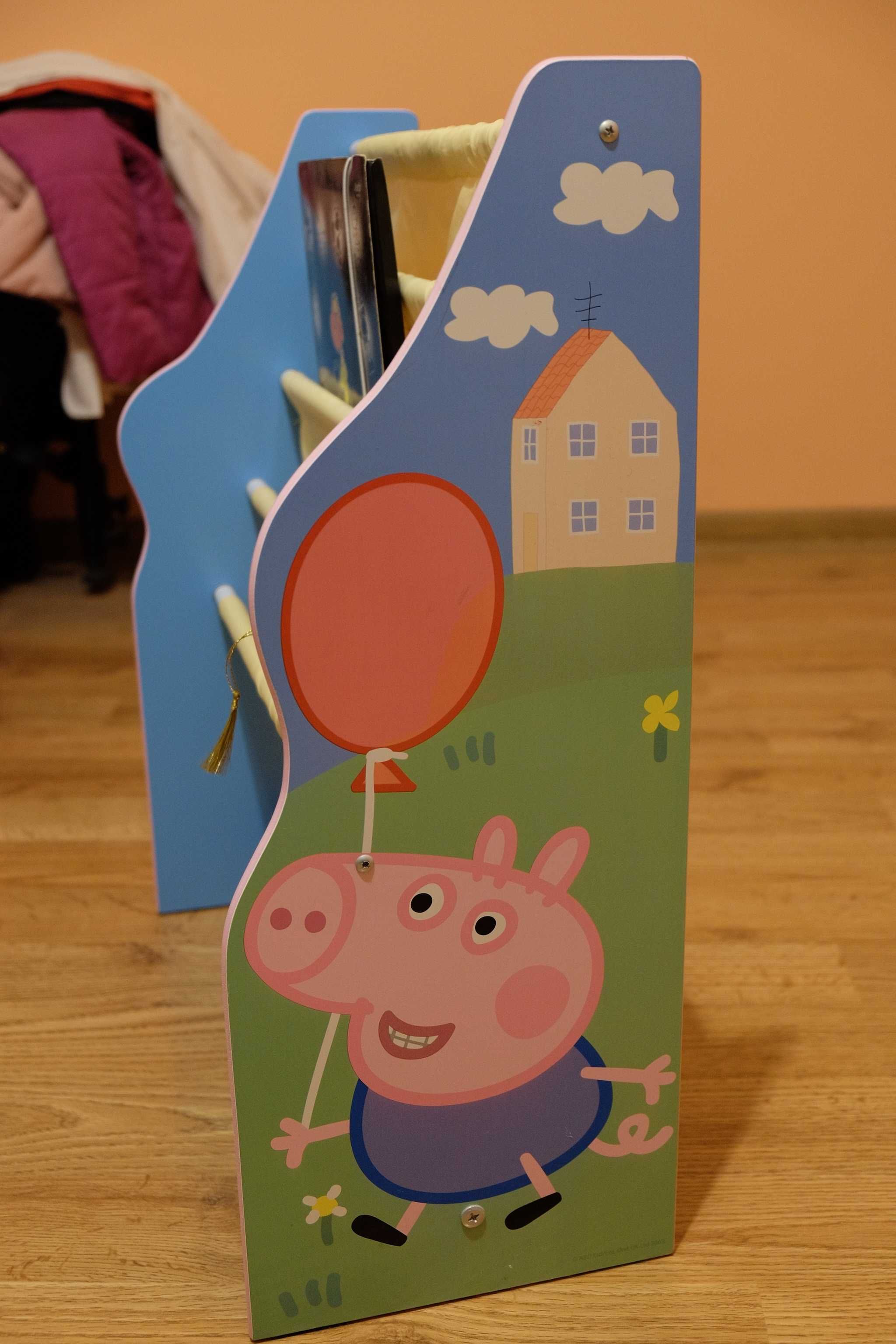 Dziecięcy regał na książki - Świnka Peppa