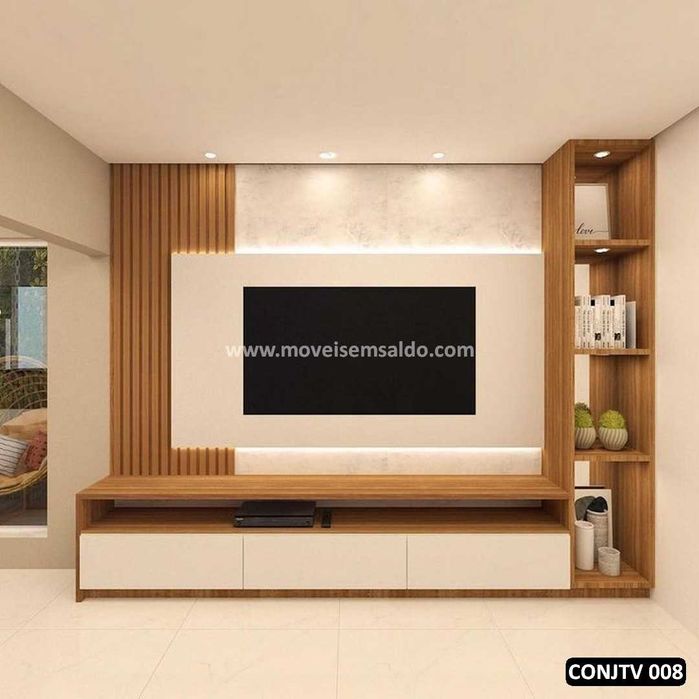 Conjunto Móveis de Sala - Fabricamos todas medidas e cores