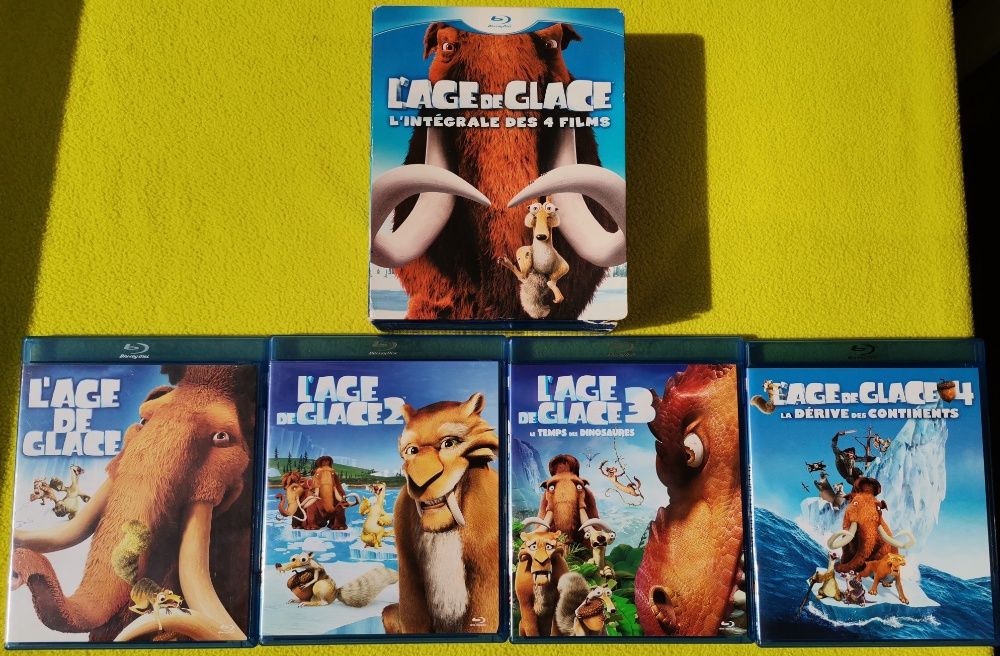 Filmes DVD Conjunto ( 4 ) - A Idade do Gelo