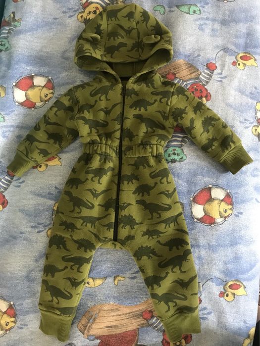 Комбинезон на флисе на 1-1,5 годика