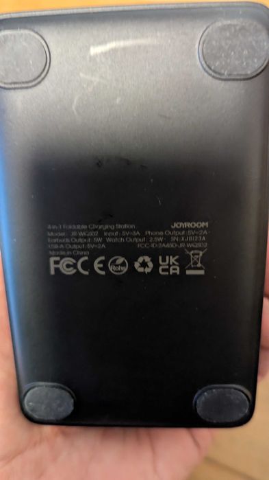 JOYROOM Jr-Wqs02 4 em 1 Carregador Sem Fios para Apple