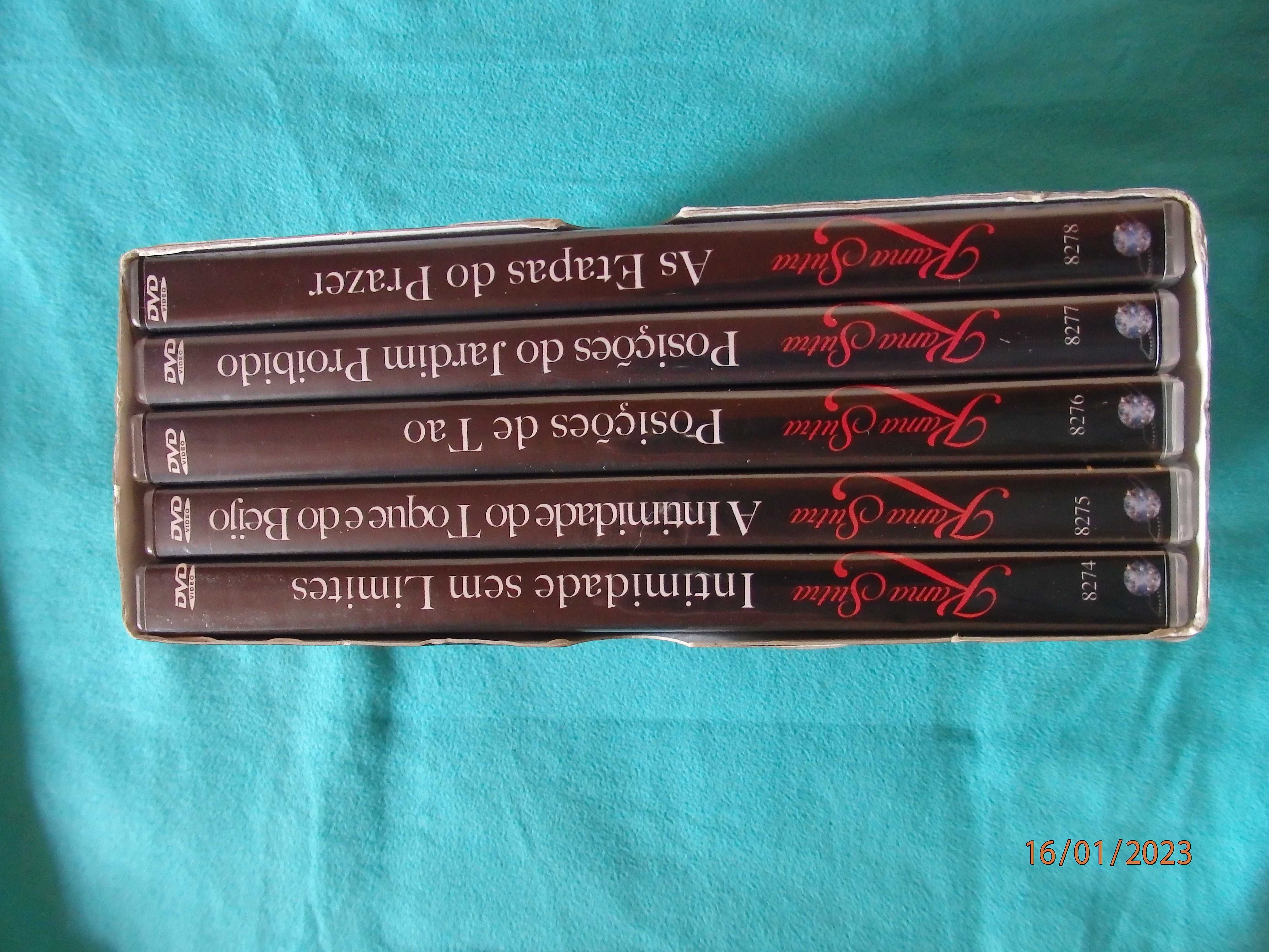 Vendo Pack de Colecção de DVDs do Kama Sutra
