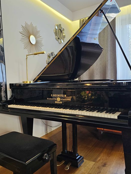 Fortepian C.Bechstein czarny połysk ,piękny !
