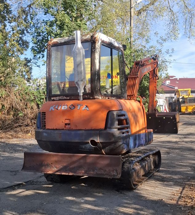 Minikoparka kubota 3,5tony transport