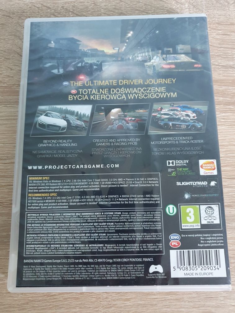 Project Cars premierowe