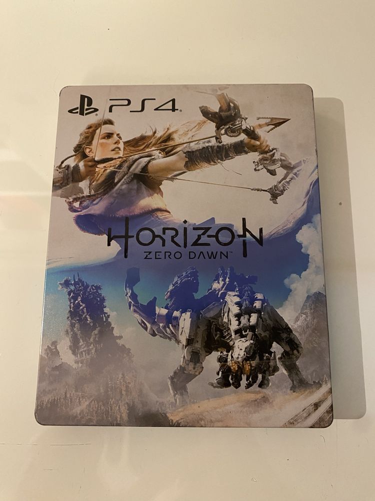 Edição limitada (Horizon Zero Dawn) com caixa steelbook personalizada