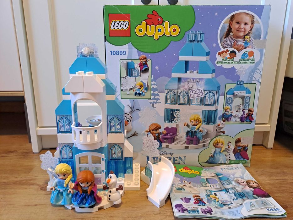 Lego Duplo Kraina Lodu, Zamek Elsa, nr zestawu 10899, kompletny