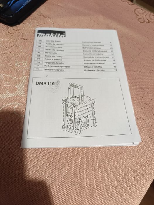 Radio budowlane Makita