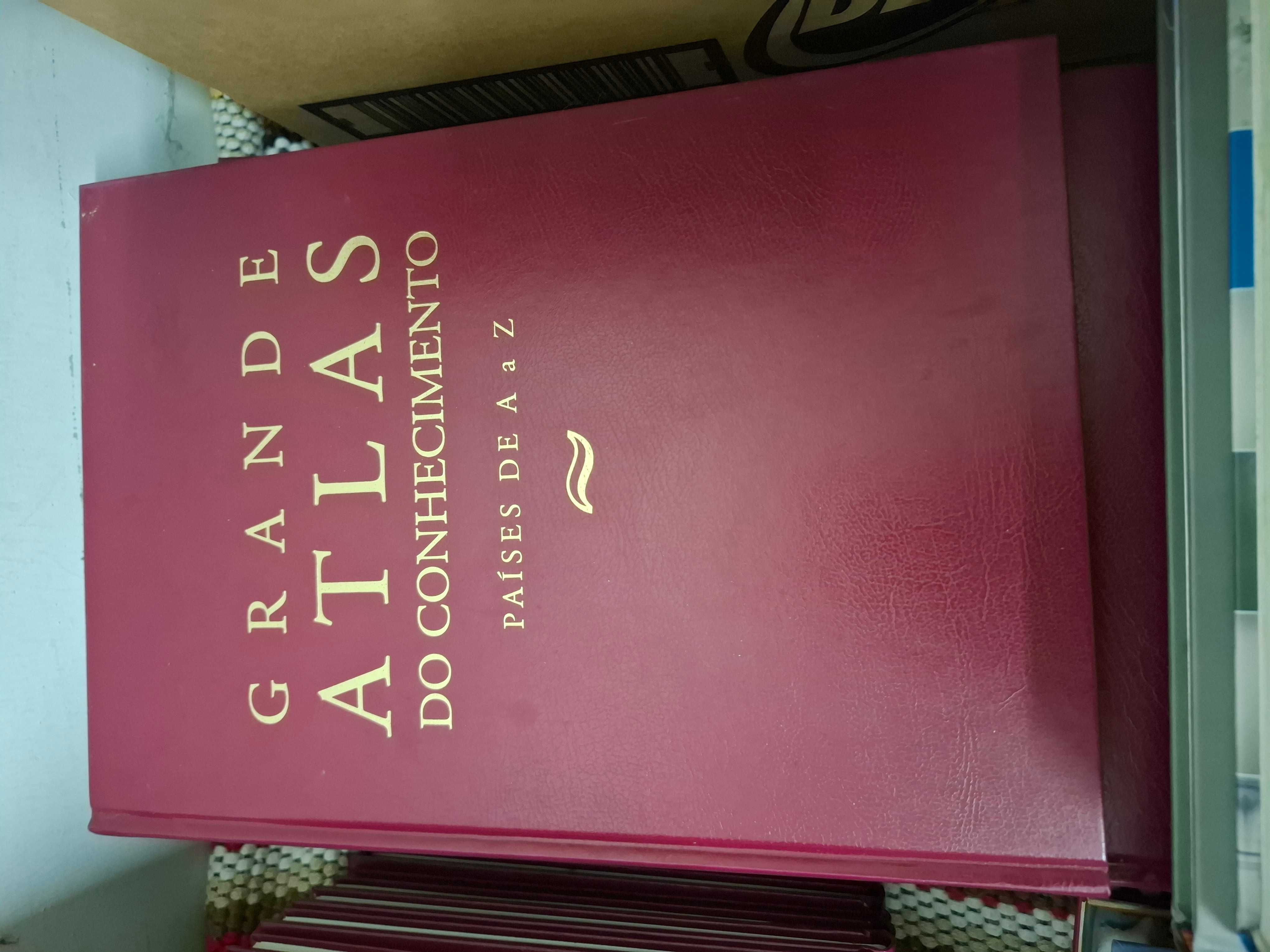 Coleção COMPLETA - Grande Enciclopédia e Atlas do Conhecimento