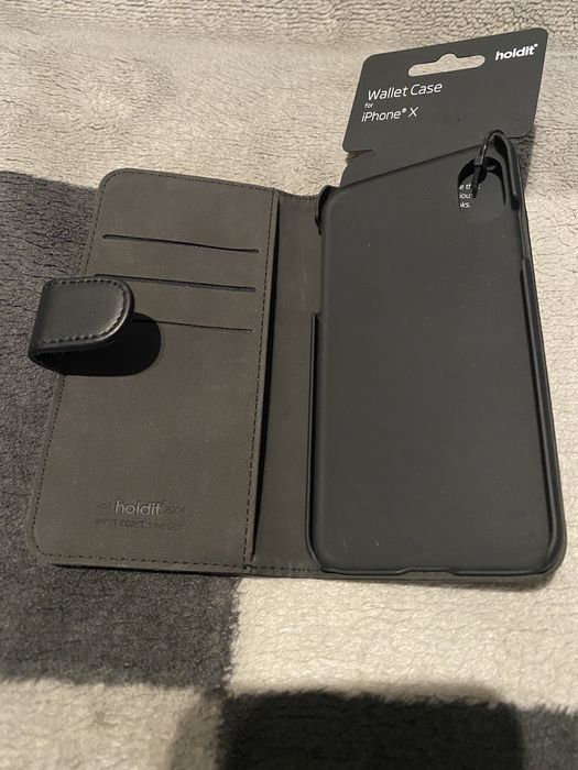 iPhone X etui czarne