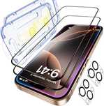 Szkło Ochronne Hartowane do iPhone 16 Pro Max Ochrona Aparatu 2 szt