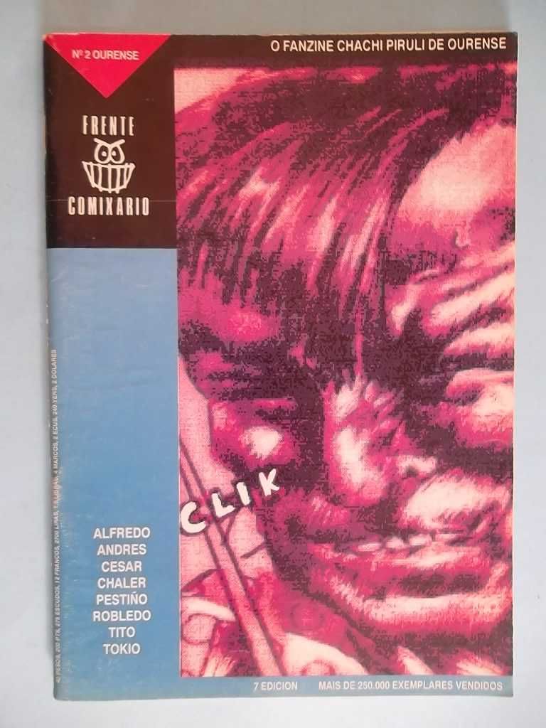 Lote de fanzines de BD estrangeiros , ver fotos.